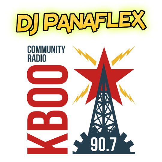 DJ Panaflex on KBOO FM