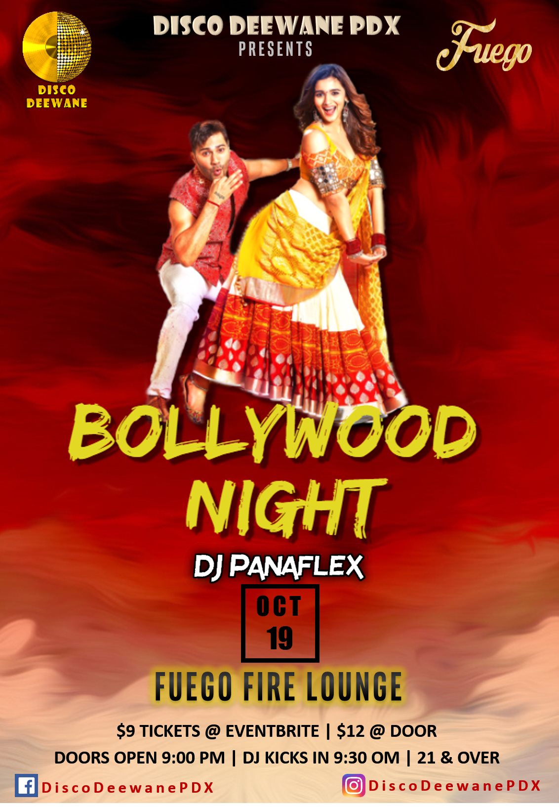Bollywood Night with Disco Deewane PDX